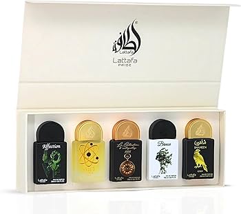 SET LATTAFA PRIDE 5 PCS affection+tharwa+antique+brezze+shaeen