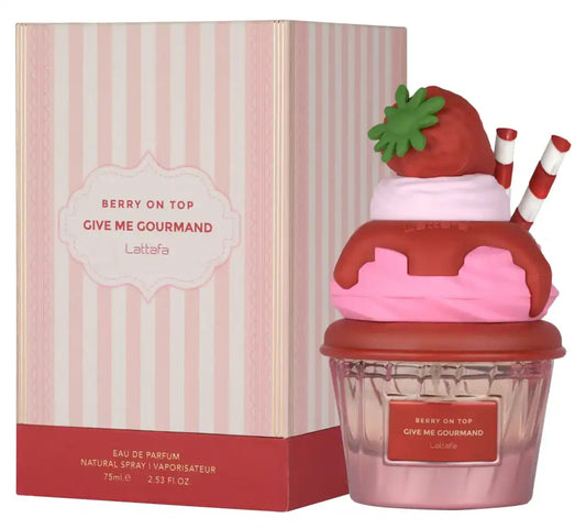 LATTAFA GIVE ME GOURMAND BERRY ON TOP 75ML