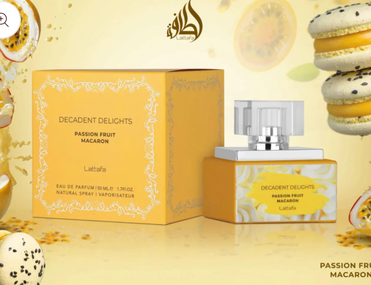 LATTAFA DECADENT DELIGHTS MACARON PASSION FRUIT 50ML