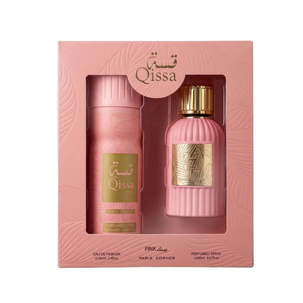 PARIS CORNER QISSA PINK SET 100ML EDP