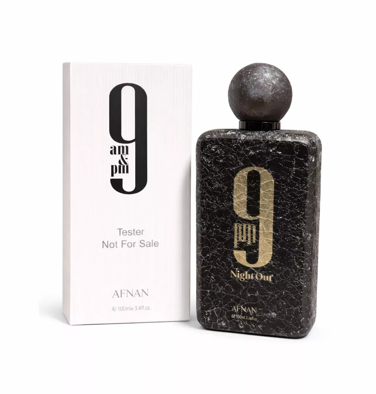 TESTER CAJA BLANCA 9PM NIGHT OUT 100ML EXTRACT PARFUM