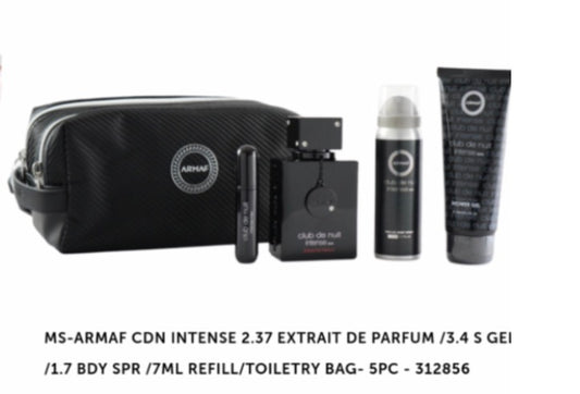 Set Club de Nuit Intense Extracto de perfume + refill 7ml + Gel +B/S + Bolsa
