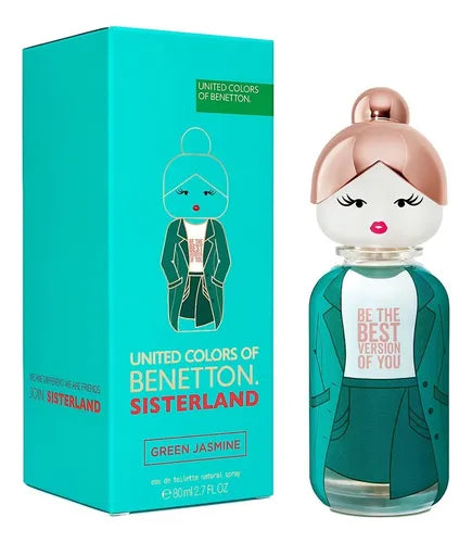 BENETTON SISTERLAND GREEN JASMINE 2.7 Oz