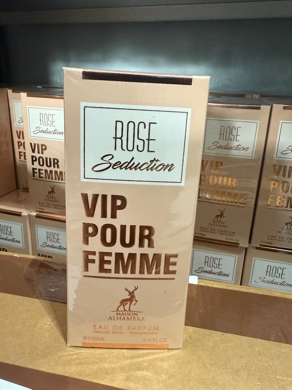 MAISON ALHABMRA ROSE SEDUCTION VIP BY FEMME EDP 100ML