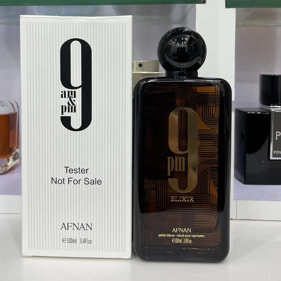 AFNAN 9PM ELIXIR TESTER 100ML PARFUM